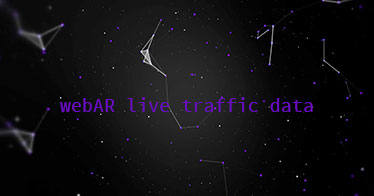 webAR live traffic data